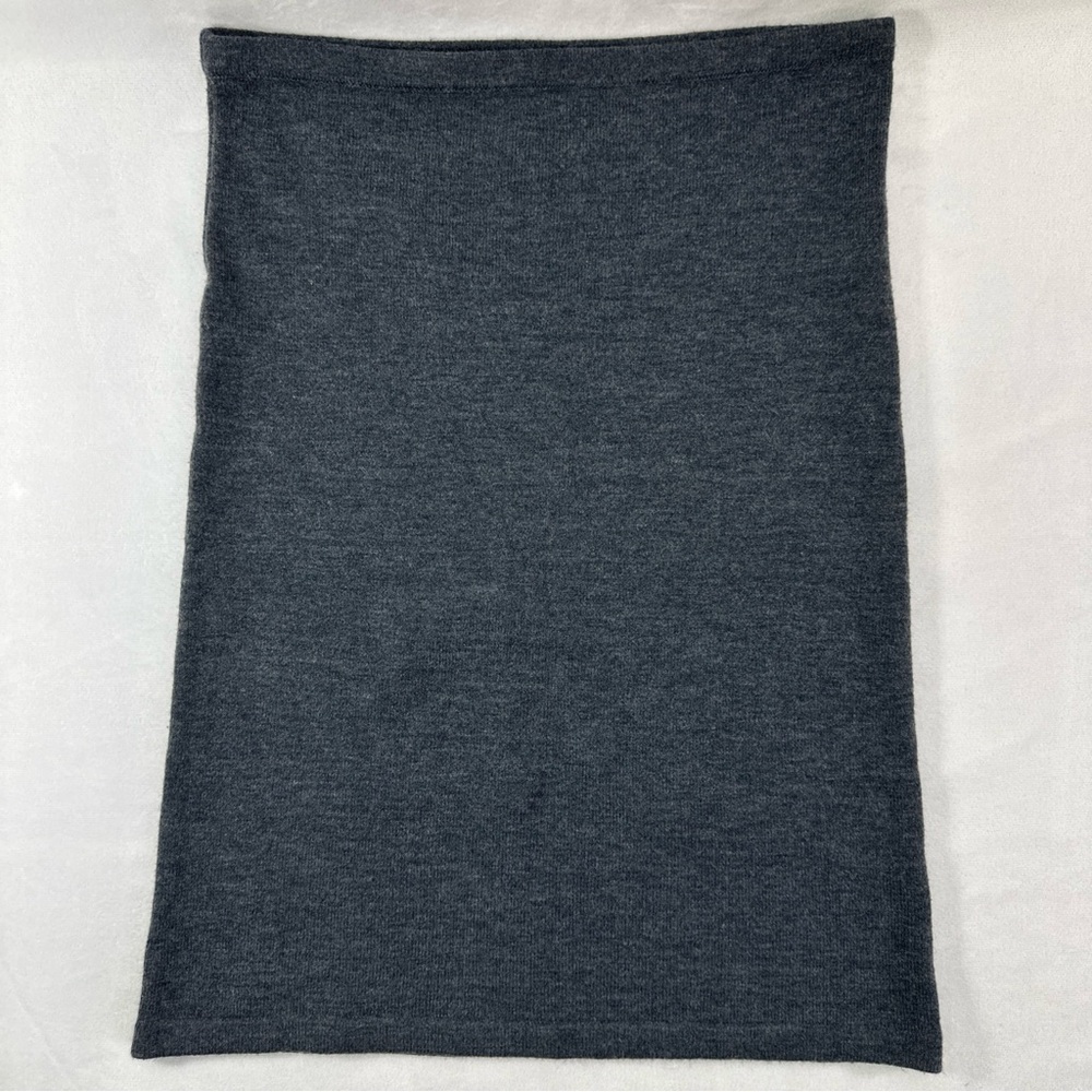 CAbi Classic Stretch Gray Women's The Tube Sweater Knit Skirt